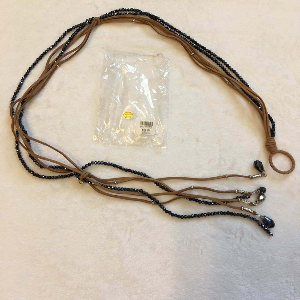 NWT Indigo Lariat from Chico’s
